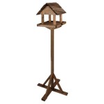 Kingfisher Traditional Treated Solid Wood Bird Table